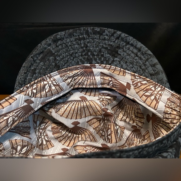 Goorin Bros Gray Print Hat Cap Newsboy Cabbie Golf Mens Small 100% cotton - Picture 7 of 11